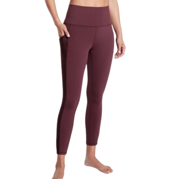 Athleta Salutation Stash Pocket II Lace Tight Legging - Picture 5 of 9